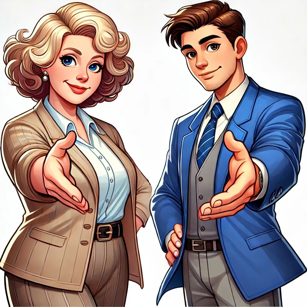 odborníci na nebankovní hypotéky a zpětné i přímé výkupy z Dům Dluhů pan Maček a jeho kolegyně